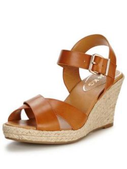 Miss Kg Pineapple Two Strap Wedge